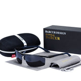 BARCUR Sports Men Polarized Sunglasses Men Night Driving Glasses Versatile Night Vision Sun Goggles