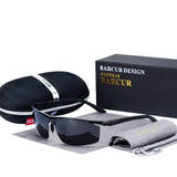 BARCUR Sports Men Polarized Sunglasses Men Night Driving Glasses Versatile Night Vision Sun Goggles