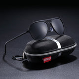 BARCUR Aluminium Ultralight Pilot Sunglasses Men